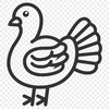 Turkey In PNG Format - Free Commercial Use License