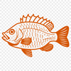 Fish In DXF For Download, Free Commercial Use