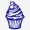 Unique Cupcake PNG - For Food Project