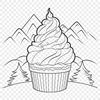 Free Cupcake Design In PDF For Free Download