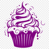 Free Creative Cupcake Vector Illustration