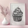 Creative Cupcake - DXF For Commercial Use