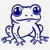 Stunning Frog In SVG - Free Download