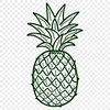 Artistic Pineapple Printable Image