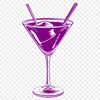 Cocktail Vector Illustration In SVG, PNG, PDF And DXF Formats