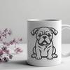 Dog Printable Image In SVG, PNG, PDF And DXF File Formats