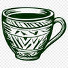 Creative Coffee Cup SVG - For Drink Project