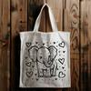 Standing Elephant Design - Free DXF