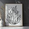 Unique Flames In DXF