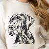 Free Great Dane In SVG, PNG, PDF And DXF File Formats - Free