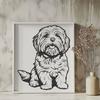 Sitting Havanese Digital Art - Free PDF