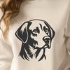 Stunning Dog SVG - For Glowforge Project