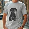 Cute Labrador Retriever - Craft DXF