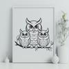 Stunning Owl - SVG Format