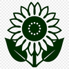 Free Unique Sunflower Clip Art DXF - Commercial Use