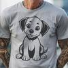 Stunning Sitting Puppy Decal