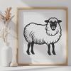 Free Sheep Files For Digital Download In PDF Format