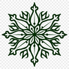 Artistic Snowflake - Laser DXF