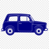 Unique Car Artwork SVG - Free Download