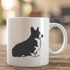 Artistic Welsh Corgi - Vinyl SVG