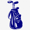 Unique Golf Bag - Laser SVG Free Download