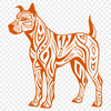 Ornate Dog Vector Craft File