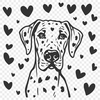 Creative Great Dane Clipart - Free PNG