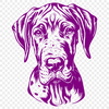 Stunning Great Dane - Vinyl DXF