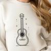 Artistic Guitar - Laser Engraver SVG Free Download