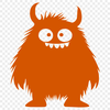 Stunning Monster Vector Drawing In DXF For Free Download