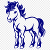 Unique Horse Image DXF - Free Download