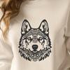 Unique Husky Clipart PNG - Free Download