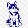 Beautiful Dog Drawing - Free PNG