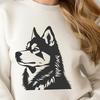 Unique Husky - Sublimation DXF