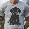 Sitting Labrador Retriever DXF