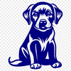 Unique Dog Printable Image In PNG For Free Download