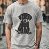 Artistic Labrador Retriever Digital Art - Free PNG Download