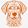 Unique Labrador Retriever Digital Drawing PNG - Free Download