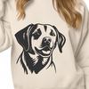 Stunning Labrador Retriever Stencil - Free PDF Download