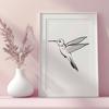 Beautiful Flying Bird - DXF