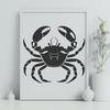 Beautiful Crab Design - Free PDF Download