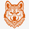 Ornate Shiba Inu Template