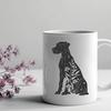 Floral Great Dane In SVG Free Commercial Use Download