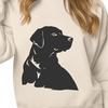 Free Unique Labrador Retriever Digital Art SVG - Commercial Use