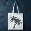 Artistic Palm Tree In SVG For Free Download