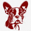 Artistic Dog Digital Artwork - Free DXF Download