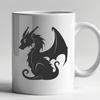 Unique Dragon - Laser Engraver DXF