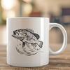 Artistic Crappie - DXF Format