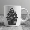 Beautiful Cupcake Design - Free SVG