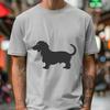 Unique Standing Dachshund PNG